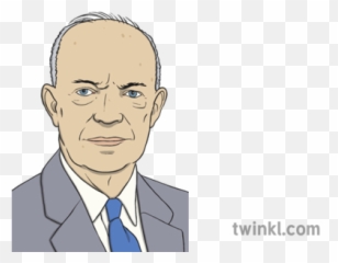 Dwight D Eisenhower Illustration - Gentleman Png,Dwight Png