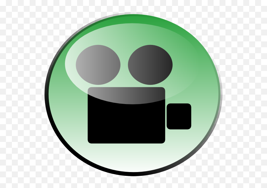 Green Video Icon - Green Clip Art At Clkercom Vector Clip Video Icon Green Png,Music Videos Icon