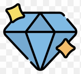 Free Icon Diamond - Transparent Red Vector png