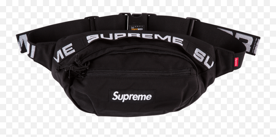 Download Bags Supreme Fashion Accessory Bag Black Bum Hq Png - Supreme,Supreme Logo Transparent Background
