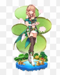Royal Water Lily June Bride Flower Knight Girl Wikia Png