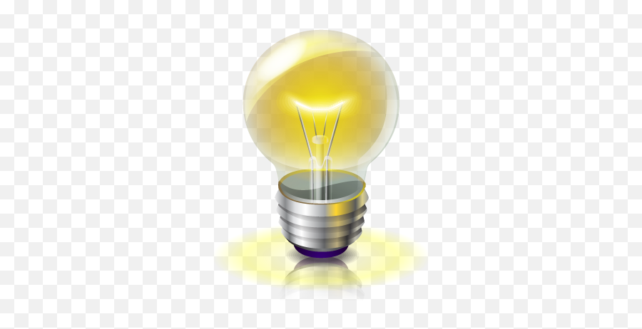 Bright Idea Icon Png Clipart Image Iconbugcom - Light Bulb 3d Icon,Bright Light Png