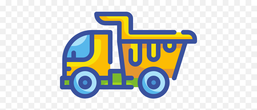 Dump Truck - Free Transport Icons Clip Art Png,Dump Truck Icon