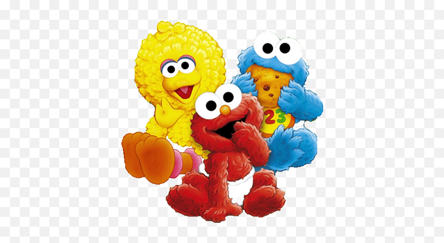 Baby Clipart Elmo - Baby Sesame Street Characters Png,Elmo Transparent
