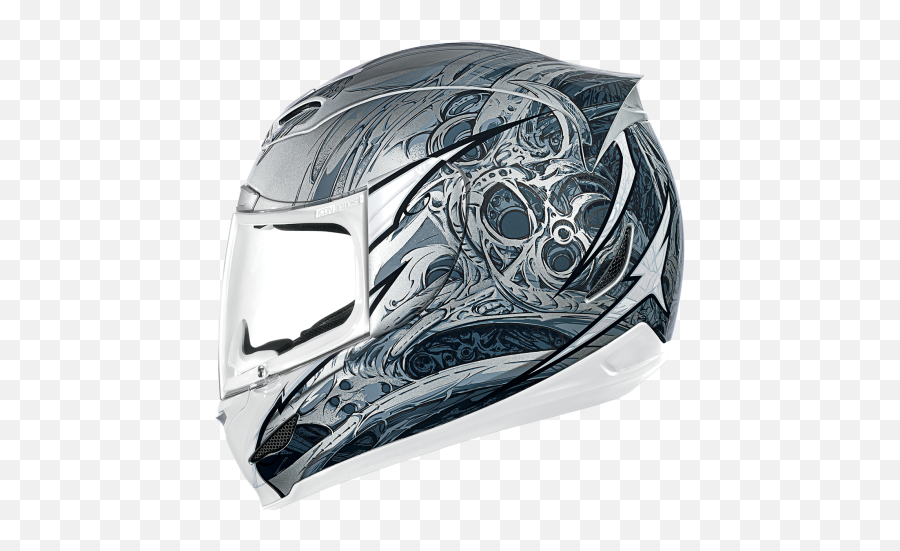 A Rift In The Space - Time Continuum Pseudo Mechanical Motorcycle Helmet Png,Icon Airflite Helmets