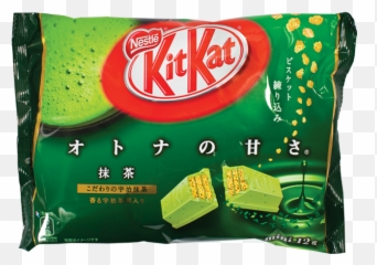 Kitkat Green Tea Png 2 Image - Kit Kat Matcha Png,Kitkat Png