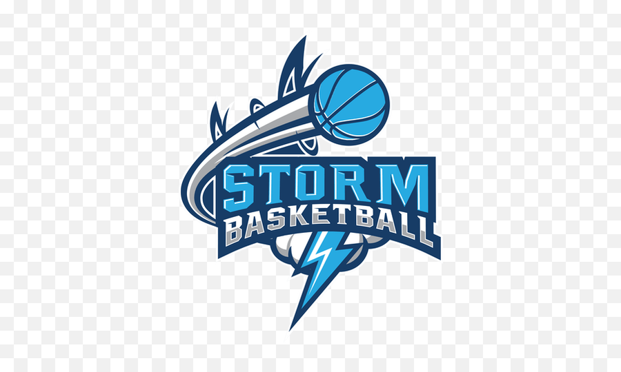 Storm Basketball Teams Logo - Logodix Graphic Design Png,Basketball Logos