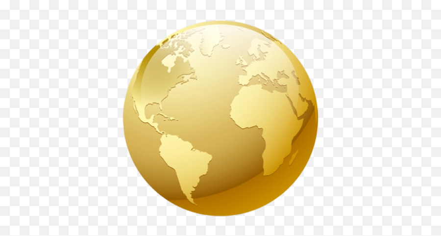 Gold Png And Vectors For Free Download - Globe Gold Transparent,Gold Globe Png