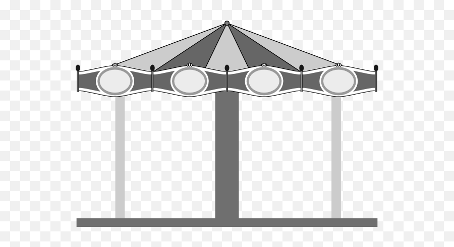 Circus Tent Clip Art - Vector Clip Art Online Empty Carousel Clipart Png,Circus Tent Png