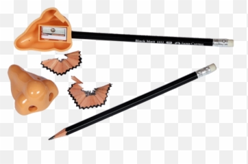 Nosy Pencil Sharpener - Cartoon Png,Pencil Sharpener Png
