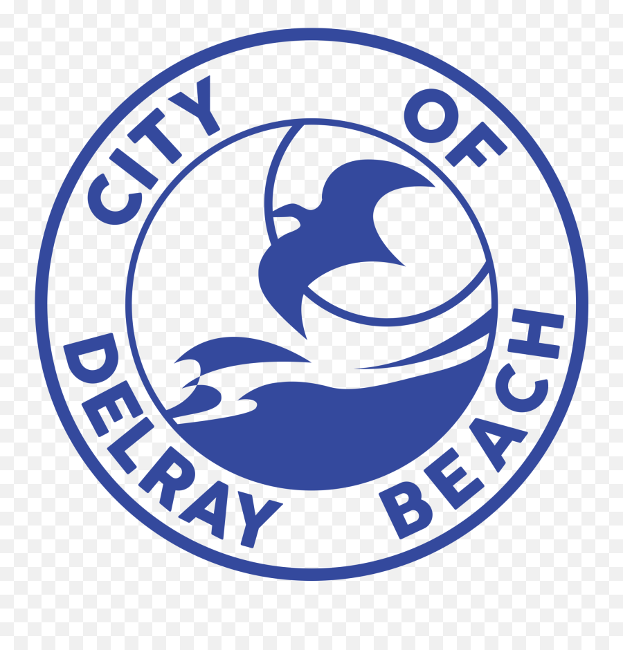 City Logos - City Of Delray Logo Png,Beach Logo