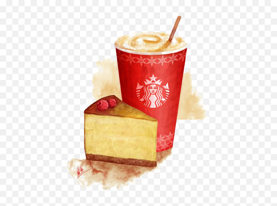 Download Illustrator Tea Illustration Swindon Afternoon - Starbucks Png,Starbucks Logo Drawing