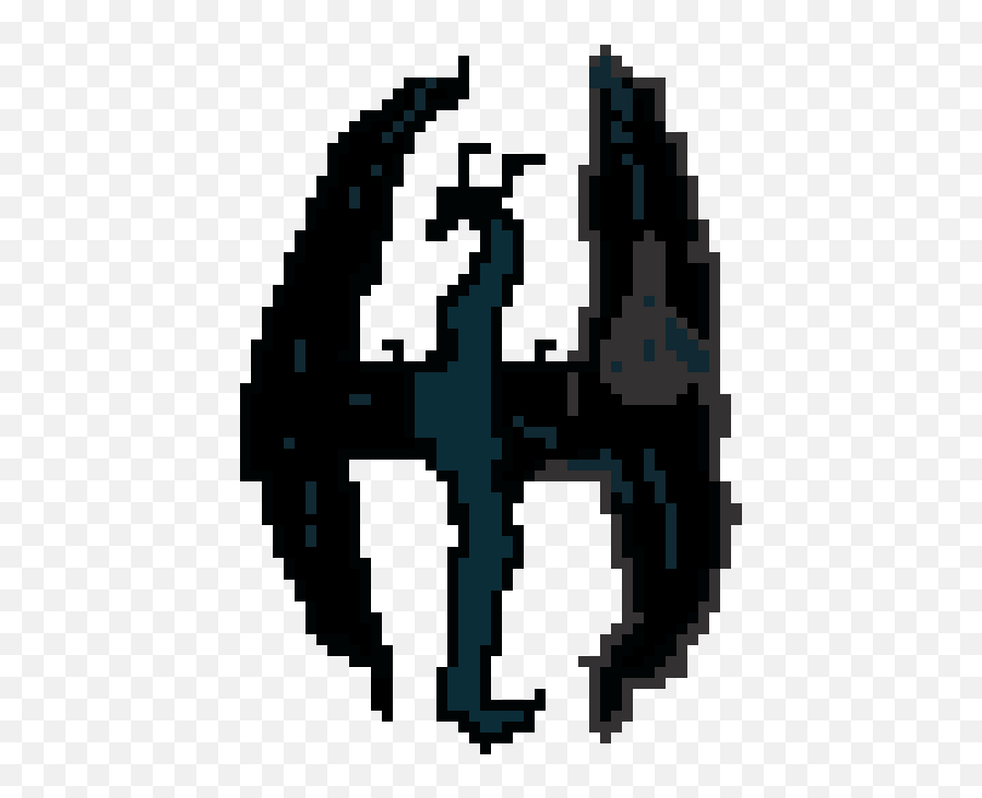 Skyrim Pixel Art Maker - Visual Arts Png,Skyrim Symbol Png