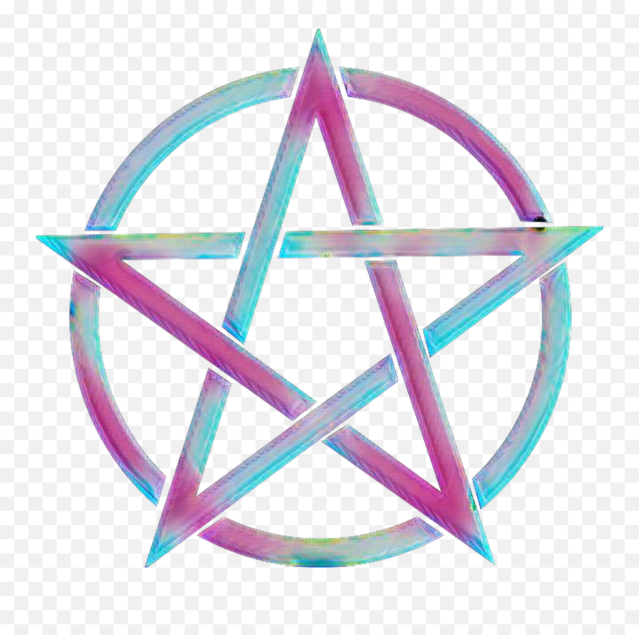 Pagan Symbol Star Pentagram Sticker - Pentagram Sticker Png,Pentacle Png