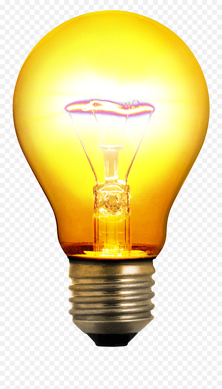 Light Bulb Png Transparent Free Images - Light Bulb Png Transparent,Lightbulb Transparent Background