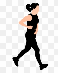 Run Woman Runner - Running Illustrations png