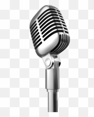 Library Of 50s Microphone Graphic - Transparent Background Png
