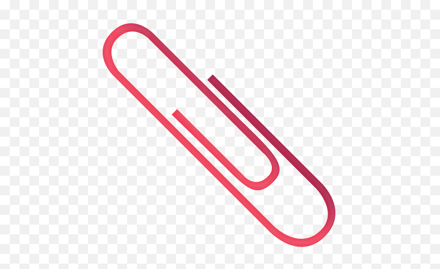 Download Hd Paperclip - Red Transparent Background Paperclip Carmine Png,Paper Clip Png