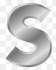 Download S Alphabet Png Hq Image - Silver Letter S Png,S Png