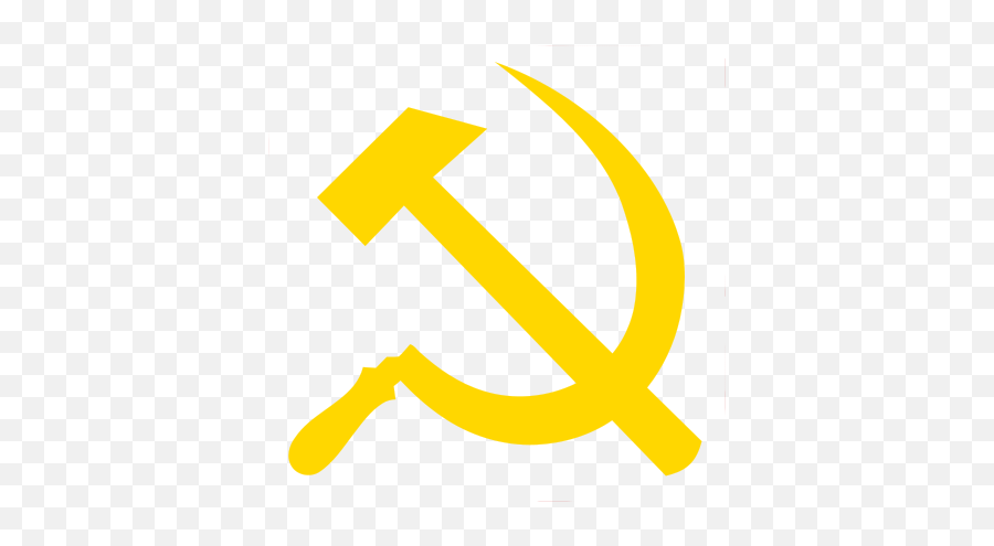 Hammer And Sickle Yellow - Communist Party Of Chile Png,Yellow Png