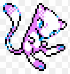 Pixilart - Mew Sprite By Anonymous Pokemon Crystal Mew Sprite Png,Mew Png