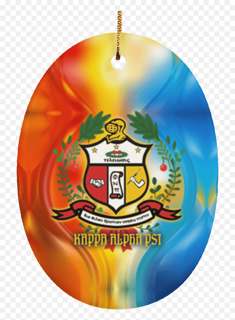 Download Kappa Alpha Psi Oval Ornament Clipart Png - Kappa Alpha Psi Fraternity Inc,Kappa Transparent Background