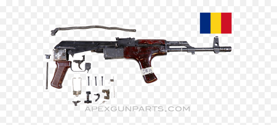 Romanian Ak - 47 Pistol Part Set Original Chrome Lined Barrel Matching 762x39 Good Gun Build Kit Ak Png,Ak47 Transparent