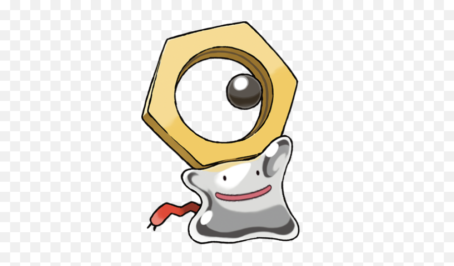 Yellow Nose Head Clip Art Font - Meltan Pokemon Png Pokemon Meltan,Gyarados Png