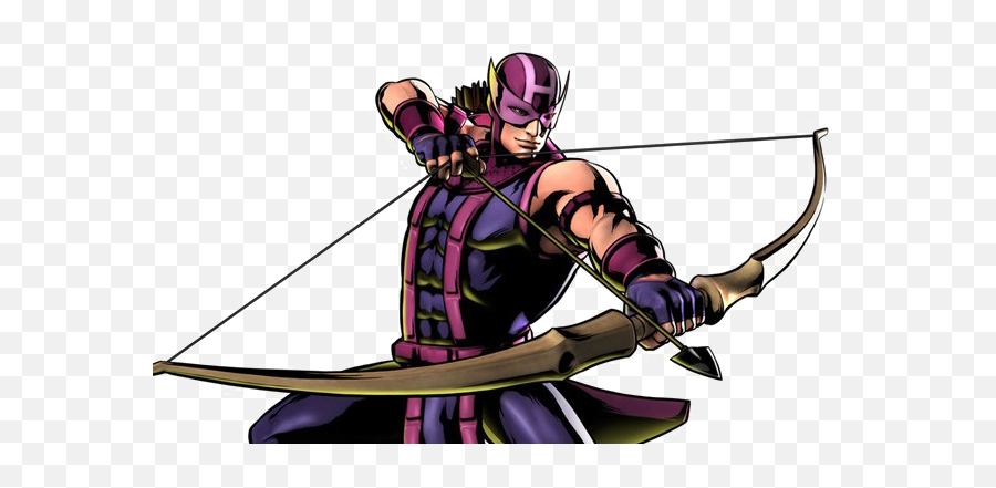 Hawkeye Png Background Image - Ultimate Marvel Vs Capcom 3,Hawkeye Png