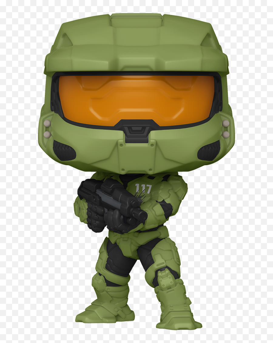 Funko Pop Games Halo Infinite - Master Chief With Ma40 Assault Rifle Halo Infinite Funko Pop Png,Master Chief Png