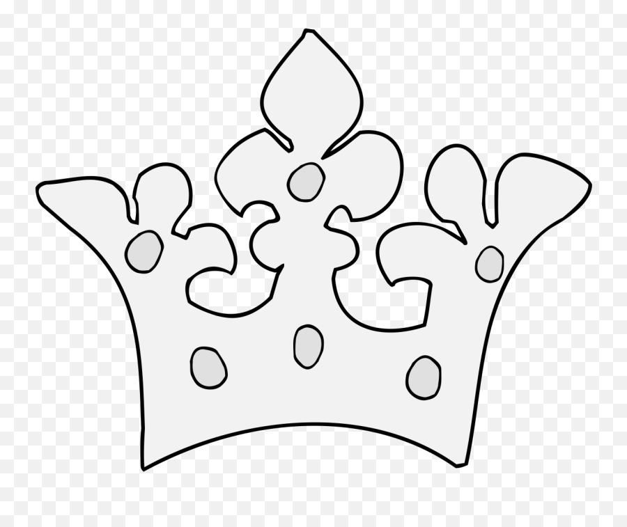 Crown - Traceable Heraldic Art Dot Png,Crown Drawing Png