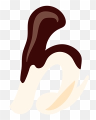 B Letter Chocolate Flat - Transparent Png U0026 Svg Vector File Language,Blackberry Logo Png