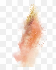 Explosion Dust Purple - Orange simple explosion effect Transparent Background Effect png