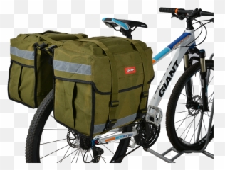 Bicycle Rear Seat Bag Bike Rack Pouch Saddle - Mountain Bike Png,Bike Rack Png