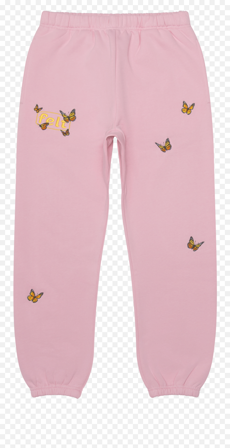 Pink Butterfly Sweatpant - Sweatpants Png,Pink Butterfly Png