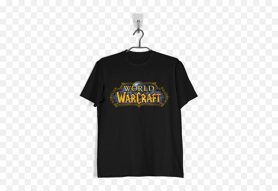 World Of Warcraft Logo T - Shirt World Of Warcraft Png,World Of Warcraft Logo Png