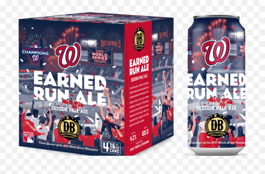 Devils Backbone Brewing Company Introduces World Series Beer - Washington Nationals Beer Can Png,Washington Nationals Logo Png