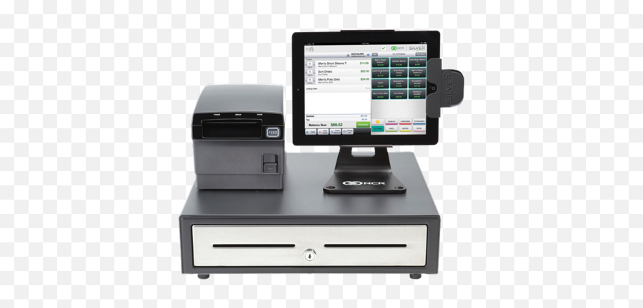 Ncr Pos Cash Register System Includes - Ipad Cash Register System Png,Cash Register Png