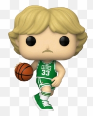 Nba Celtics - Larry Bird Away Uniform Pop Vinyl Larry Bird Funko Pop Png,Larry Bird Png