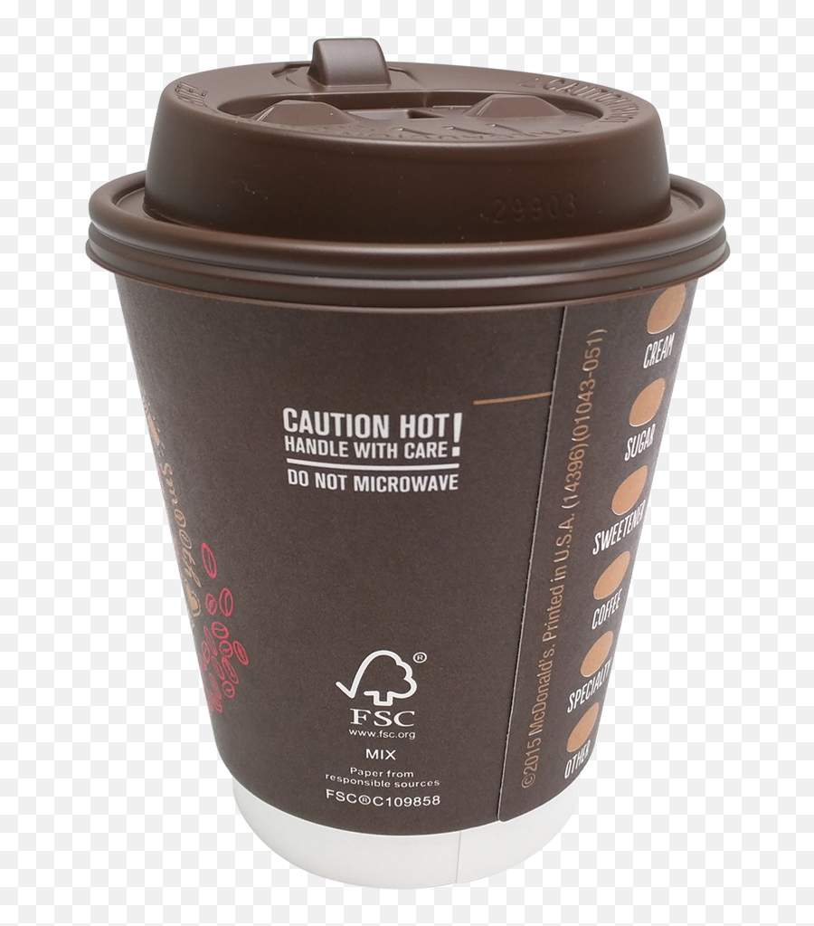 Double - Wall Fiber Hot Cup Replaces Foam Eps Cup Havi Caution Hot On Coffee Cups Png,Double Cup Png
