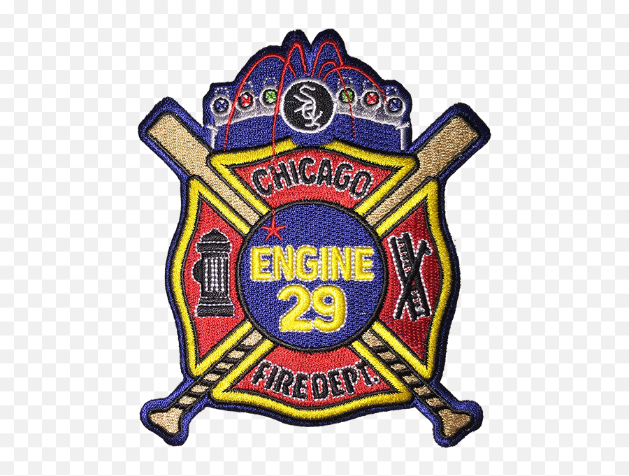 Pin - Guaranteed Rate Field Png,Chicago Fire Department Logo
