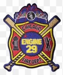 Pin - Guaranteed Rate Field Png,Chicago Fire Department Logo