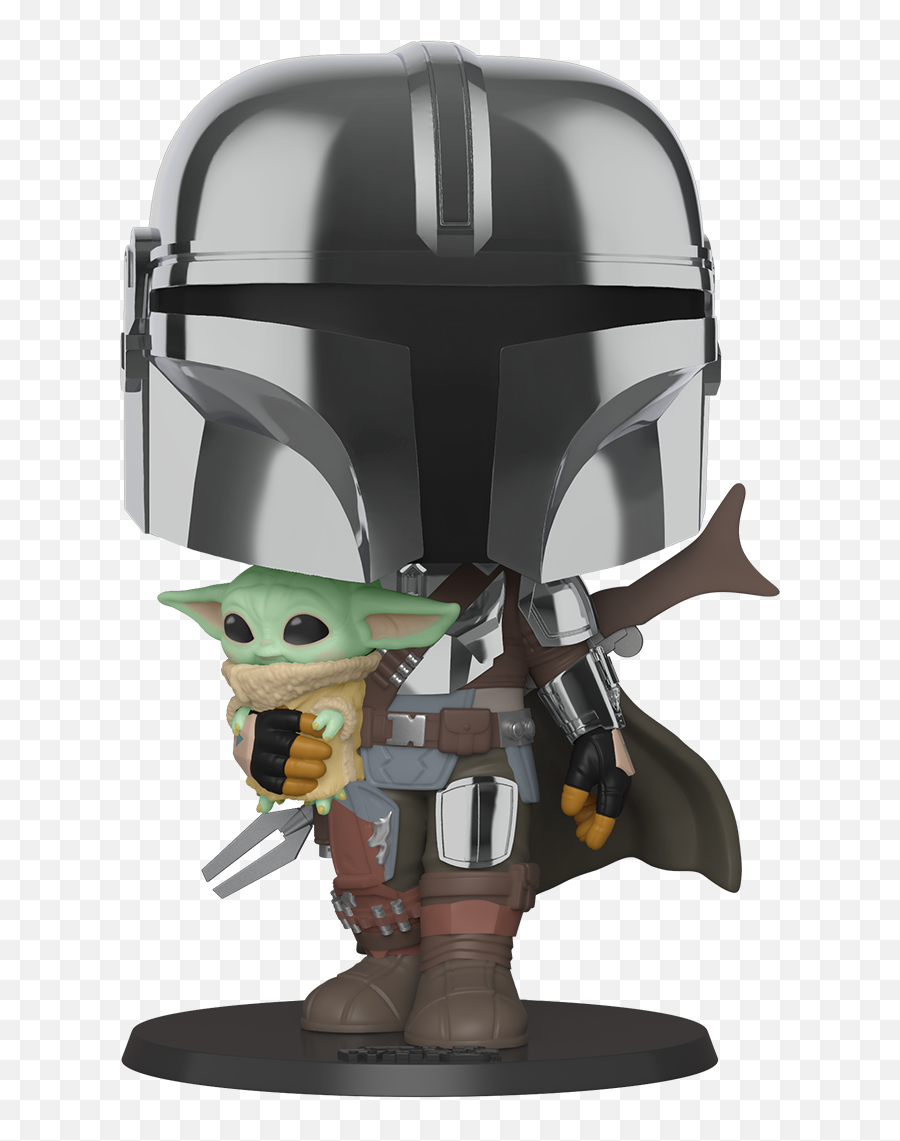 Funko 10 Inch Star Wars The Mandalorian - Funko Pop Mandalorian With Child Png,Mandalorian Png