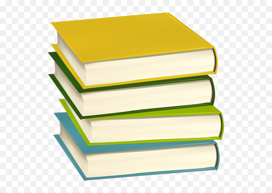 Library Of Book Pile Clip Art - Pile Of Books Png,School Books Png