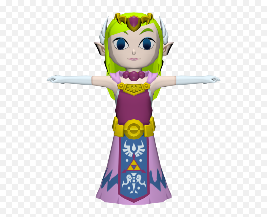 Wind Waker - Legend Of Zelda Wind Waker Princess Zelda Png,Princess Zelda Png