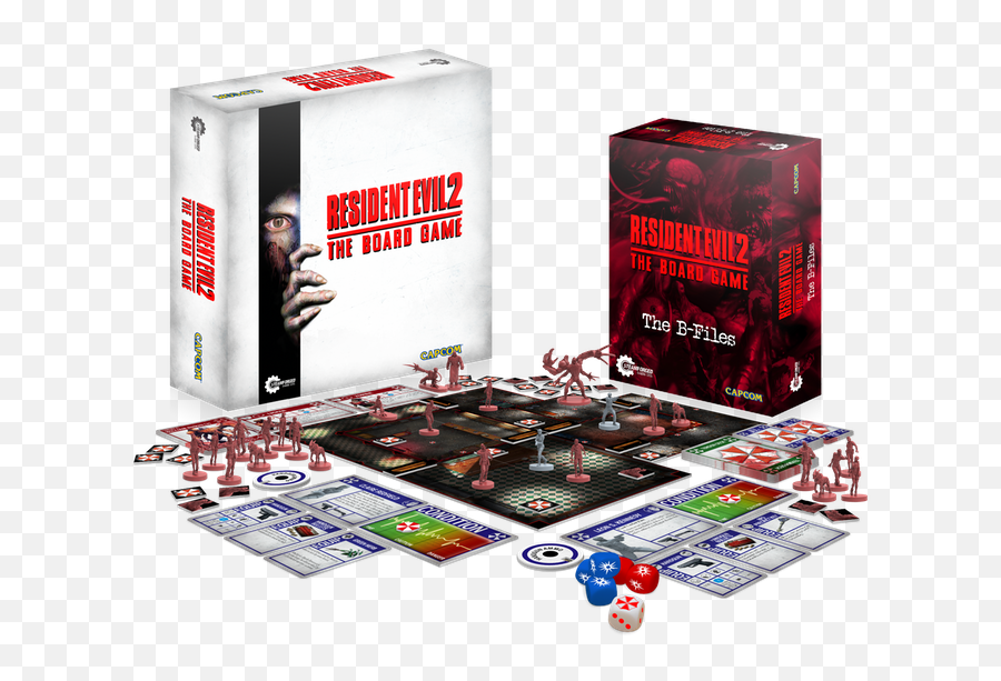 Resident Evil 2 Board Game Runs Past - Resident Evil Board Game Png,Resident Evil 2 Png