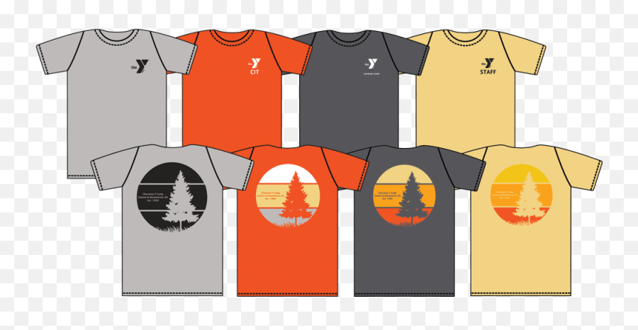 Want Better Corporate Outing And Summer Camp T - Shirt Same Logo Different Color Shirts Png,Never Summer Logos