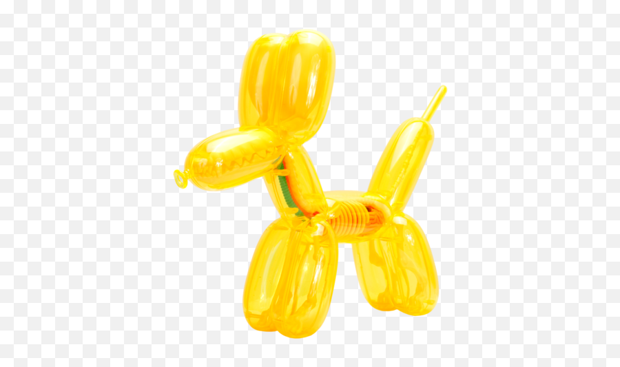 Download Clear Balloon Dog Funny Anatomy - Yellow Balloon Insect Png,Funny Dog Png