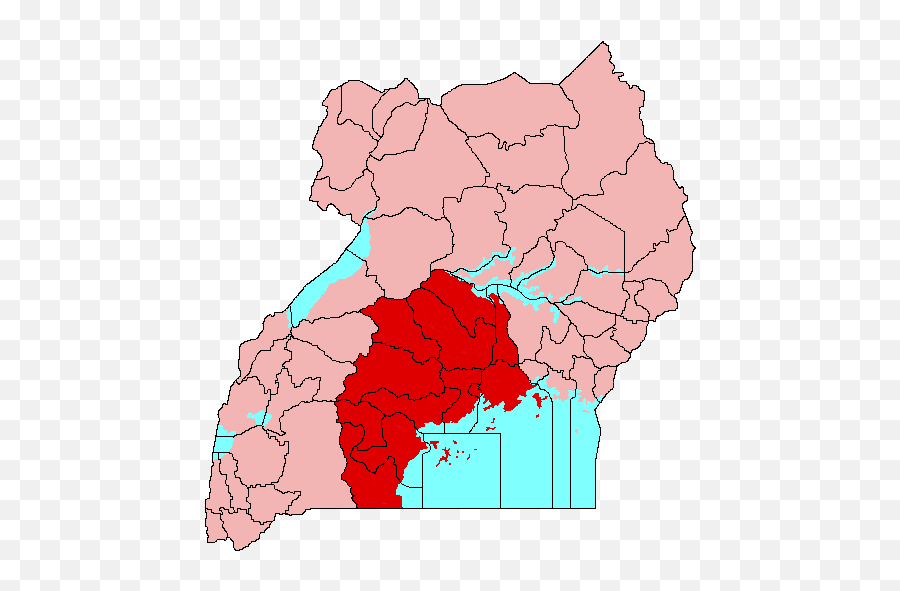 Buganda Kingdom Map - Buganda Region Png,Among The Baganda People Of Uganda, The Drum Is A Powerful Icon Of Royal Authority.
