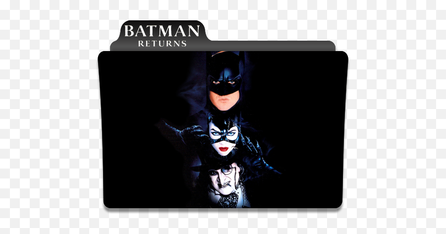 Folder Eyecons Batman Returns1992 - Official Batman Returns 1992 Poster Png,Returns Icon